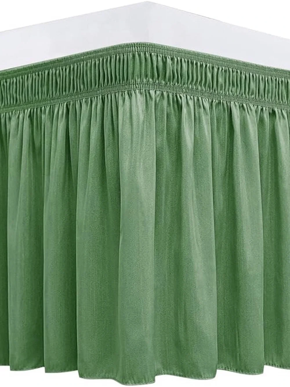 Biscaynebay Wrap Around Bed Skirts for Queen